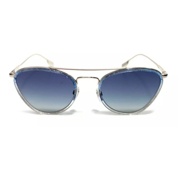 Burberry Women\'s Silver Blue Glitter Sunglasses! main image 4